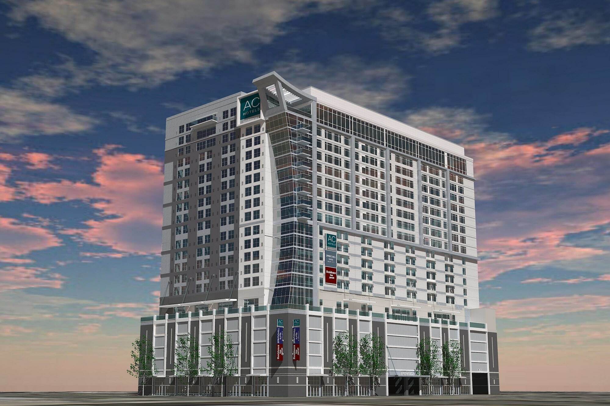 Springhill Suites By Marriott Nashville Downtown/Convention Center Ngoại thất bức ảnh